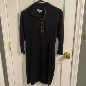 Black Calvin Klein sweater dress
